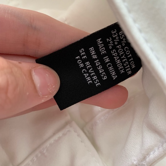 Ashley Mason | LA white cropped jeans - Picture 5 of 7